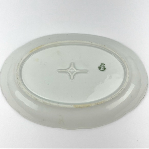 Antique Victoria Austria Porcelain Serving Platter - Picture 5 of 6